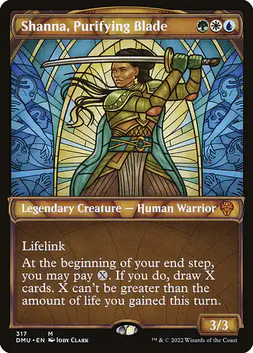 Shanna, Purifying Blade - dmu Spoiler