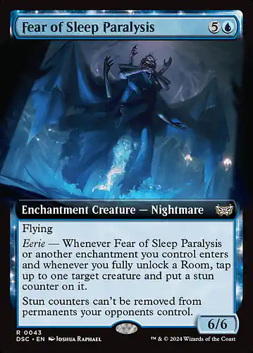 Fear of Sleep Paralysis - dsc Spoiler