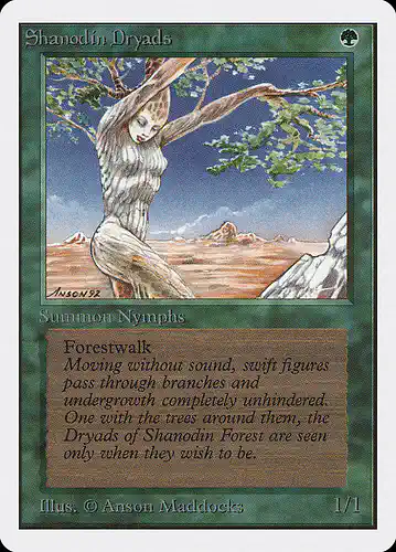 Shanodin Dryads - 2ed Spoiler