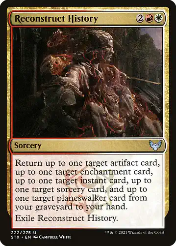 Reconstruct History - stx Spoiler