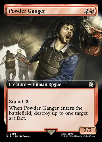 Powder Ganger - pip Spoiler