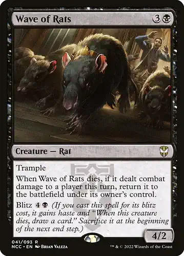 Wave of Rats - ncc Spoiler