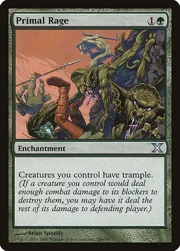 Primal Rage - 10e Spoiler