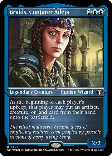 Braids, Conjurer Adept - cmm Spoiler