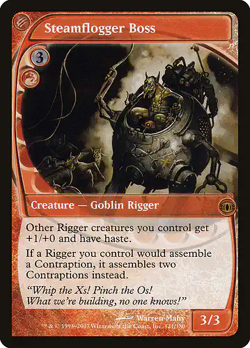 Steamflogger Boss - fut Spoiler