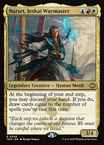 Narset, Jeskai Waymaster - tdm Spoiler