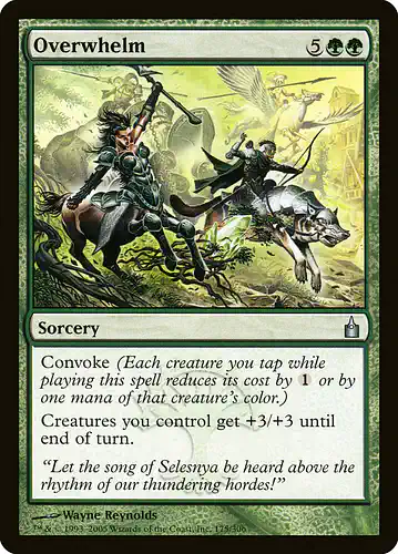 Overwhelm - rav Spoiler