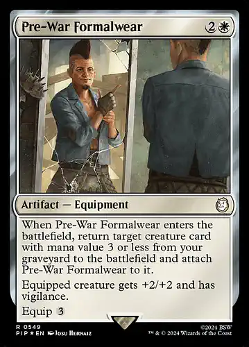 Pre-War Formalwear - pip Spoiler