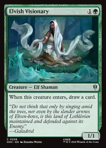 Elvish Visionary - hoc Spoiler