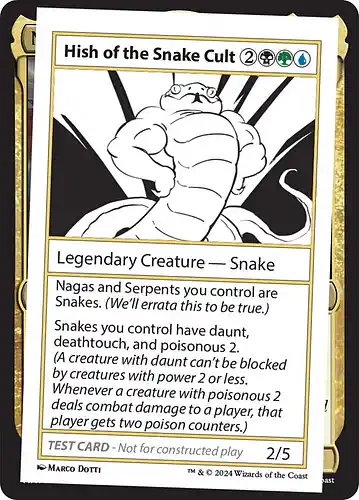 Hish of the Snake Cult - mb2 Spoiler