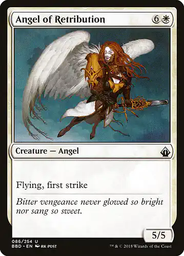 Angel of Retribution - bbd Spoiler