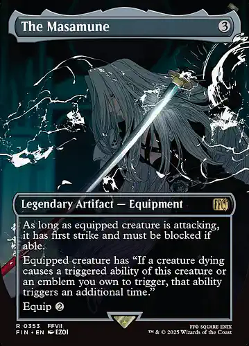 The Masamune - fin Spoiler