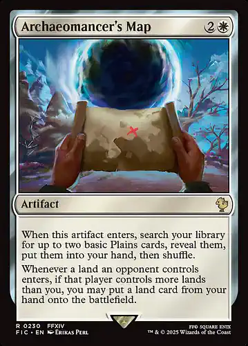 Archaeomancer's Map - fic Spoiler