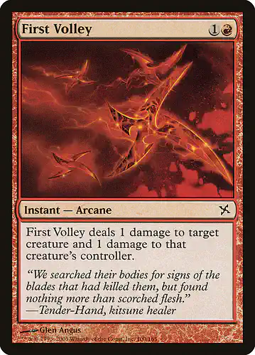 First Volley - bok Spoiler