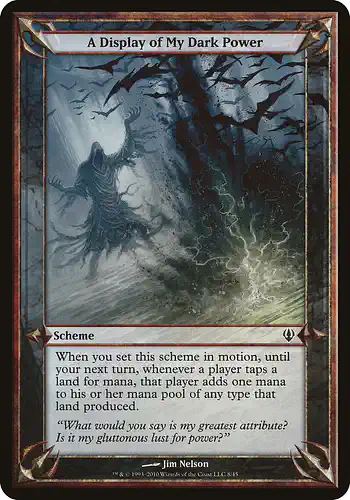 A Display of My Dark Power - arc Spoiler