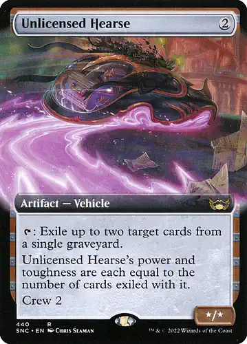 Unlicensed Hearse - snc Spoiler