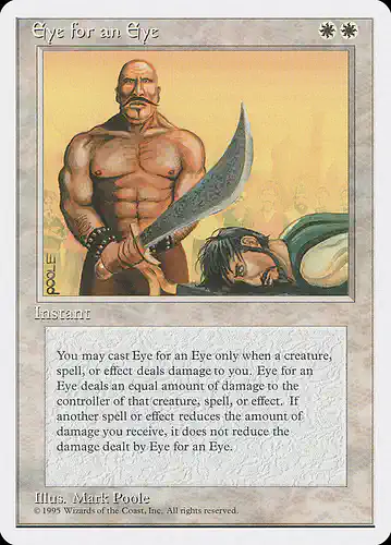 Eye for an Eye - 4ed Spoiler
