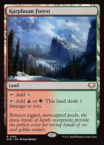 Karplusan Forest - eoc Spoiler