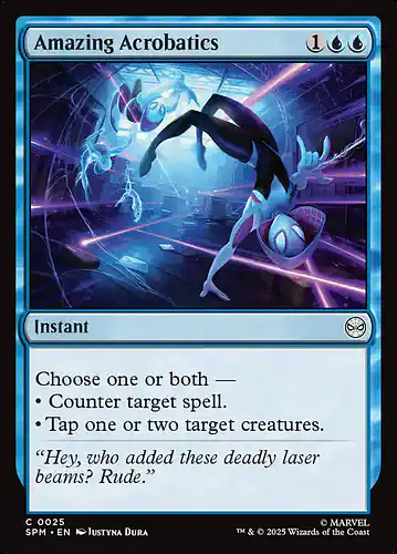 Amazing Acrobatics - spm Spoiler