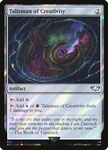 Talisman of Creativity - 40k Spoiler