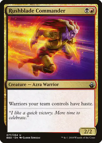 Rushblade Commander - bbd Spoiler