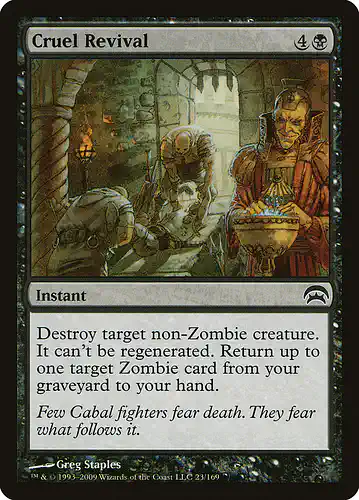 Cruel Revival - hop Spoiler