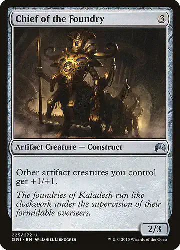 Chief of the Foundry - ori Spoiler
