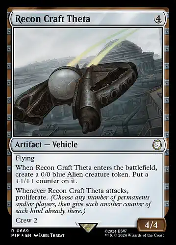 Recon Craft Theta - pip Spoiler