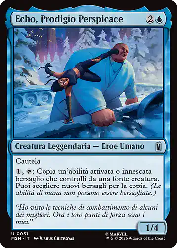 Echo, Perceptive Prodigy - msh Spoiler