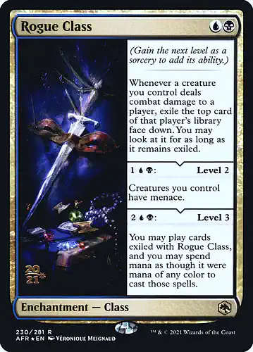 Rogue Class - afr Spoiler