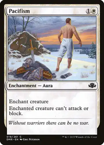 Pacifism - dmr Spoiler