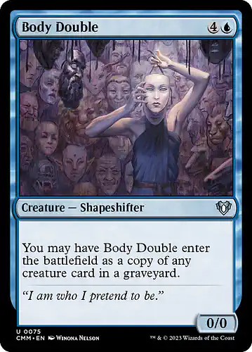 Body Double - cmm Spoiler