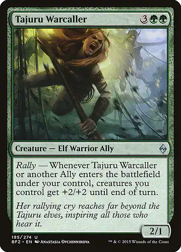 Tajuru Warcaller - bfz Spoiler