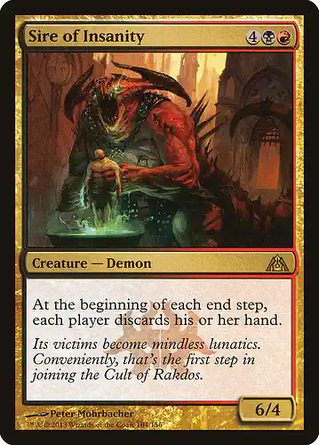 Sire of Insanity - dgm Spoiler