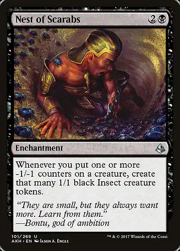 Nest of Scarabs - akh Spoiler
