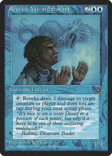 Reveka, Wizard Savant - hml Spoiler