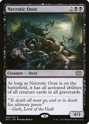 Necrotic Ooze - 2x2 Spoiler