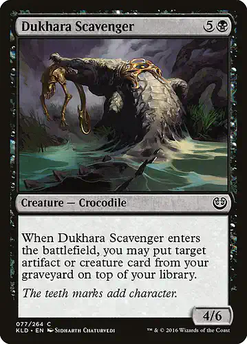 Dukhara Scavenger - kld Spoiler