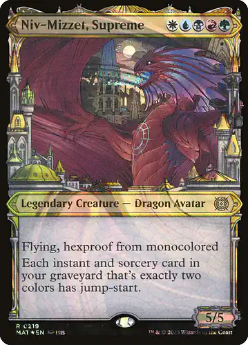 Niv-Mizzet, Supreme - mat Spoiler