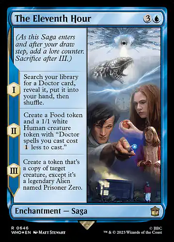 The Eleventh Hour - who Spoiler
