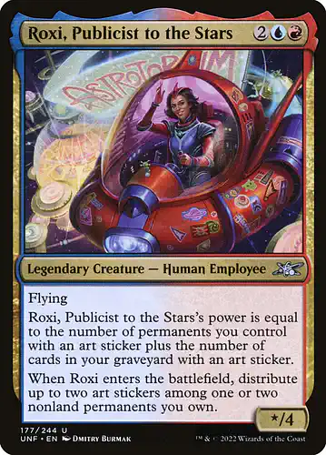 Roxi, Publicist to the Stars - unf Spoiler