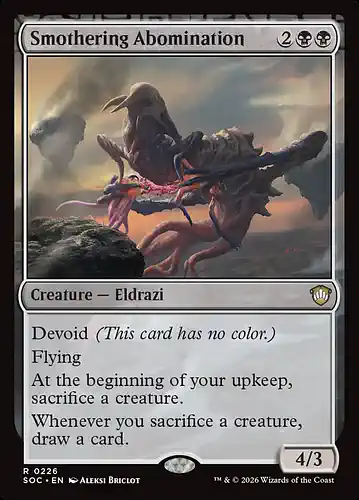 Smothering Abomination - soc Spoiler