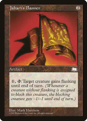 Jabari's Banner - wth Spoiler