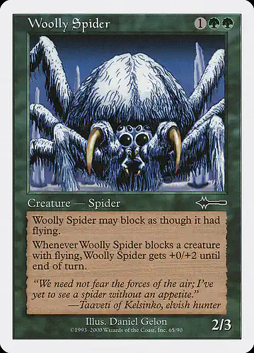 Woolly Spider - btd Spoiler