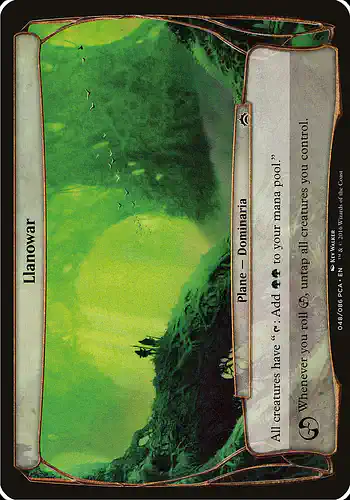 Llanowar - pca Spoiler