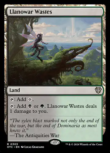 Llanowar Wastes - otc Spoiler