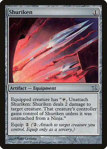 Shuriken - bok Spoiler