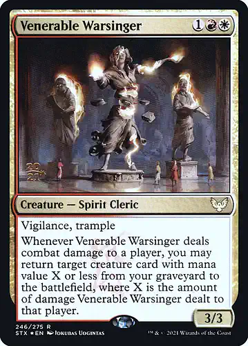 Venerable Warsinger - stx Spoiler