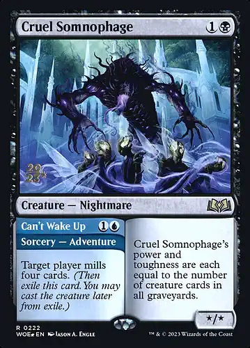 Cruel Somnophage - woe Spoiler