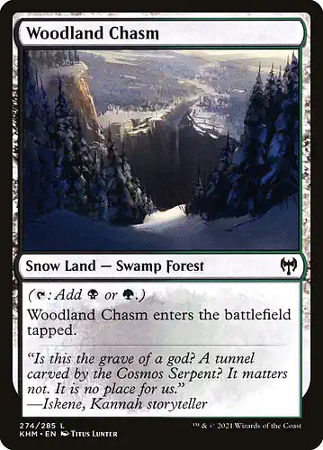 Woodland Chasm - khm Spoiler